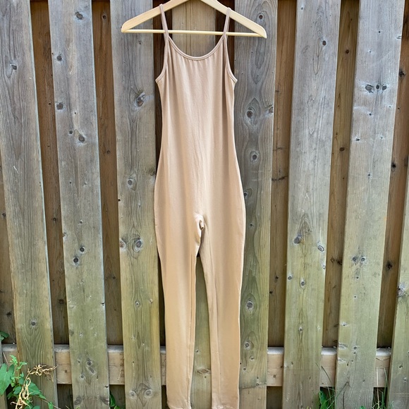 Nude One Piece Bodysuit - Picture 1 of 2